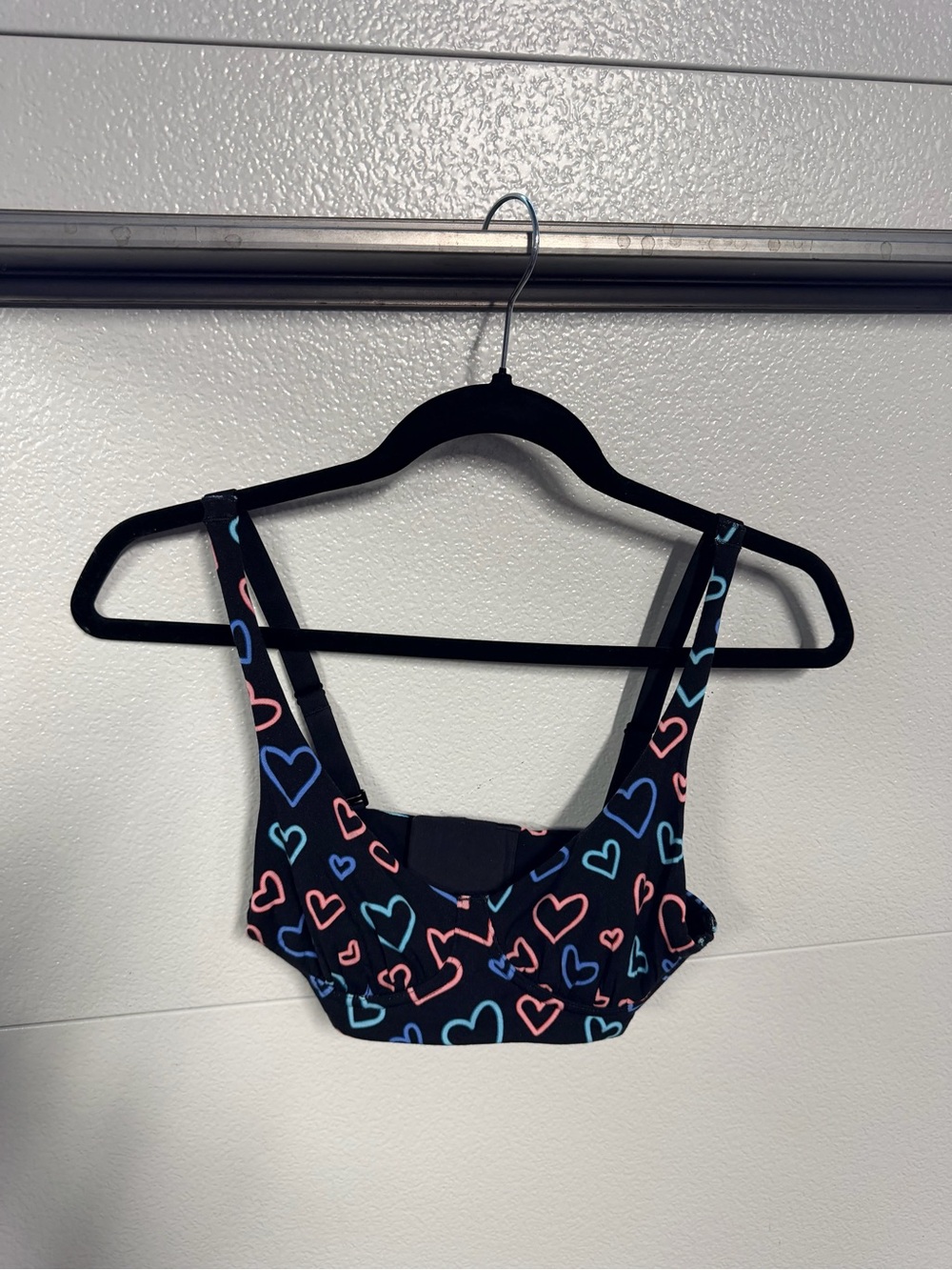 MeUndies Black Heart-Print Bralette Top - Women Intimates